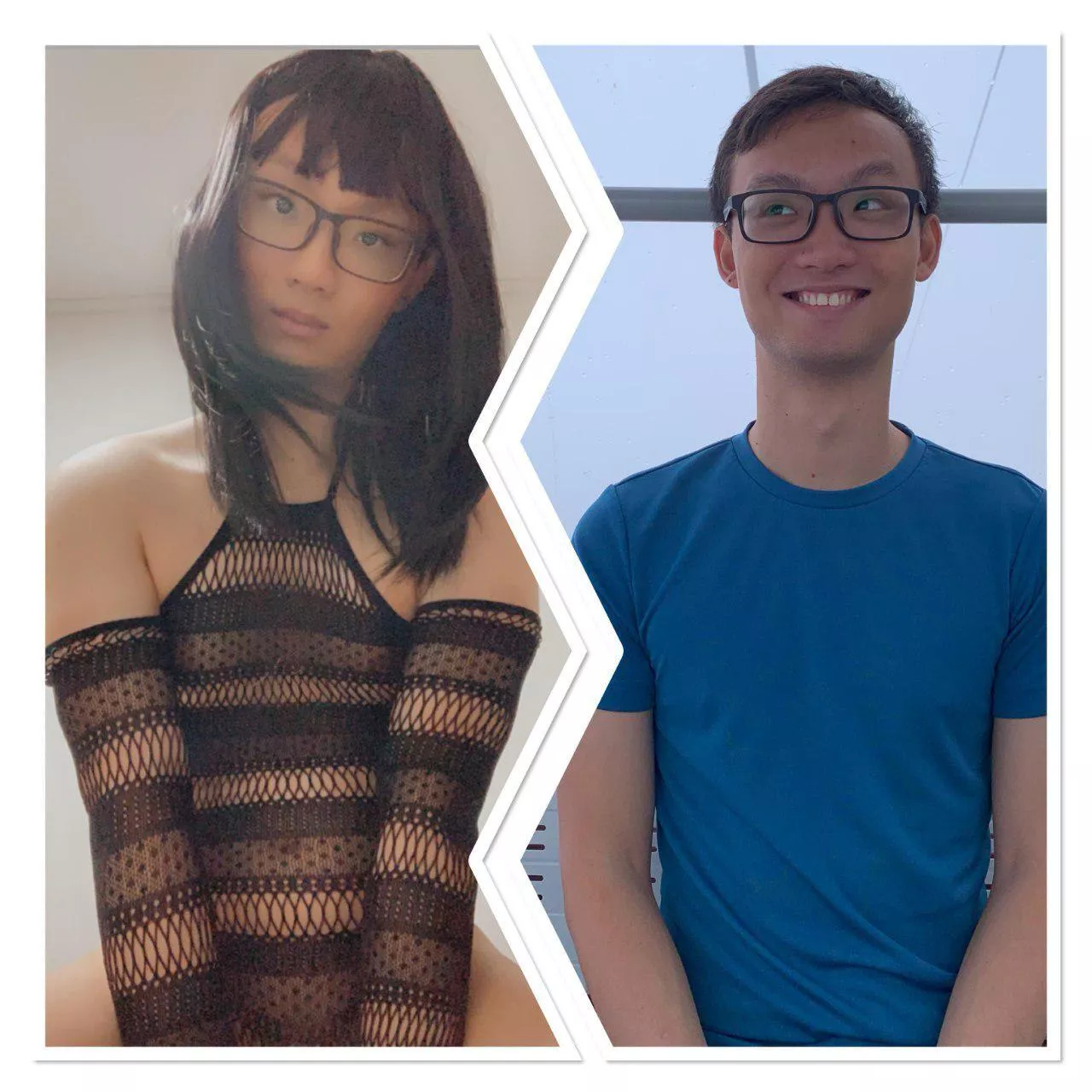 This was just a wig and make up…now add HRT to the mix 😍😍