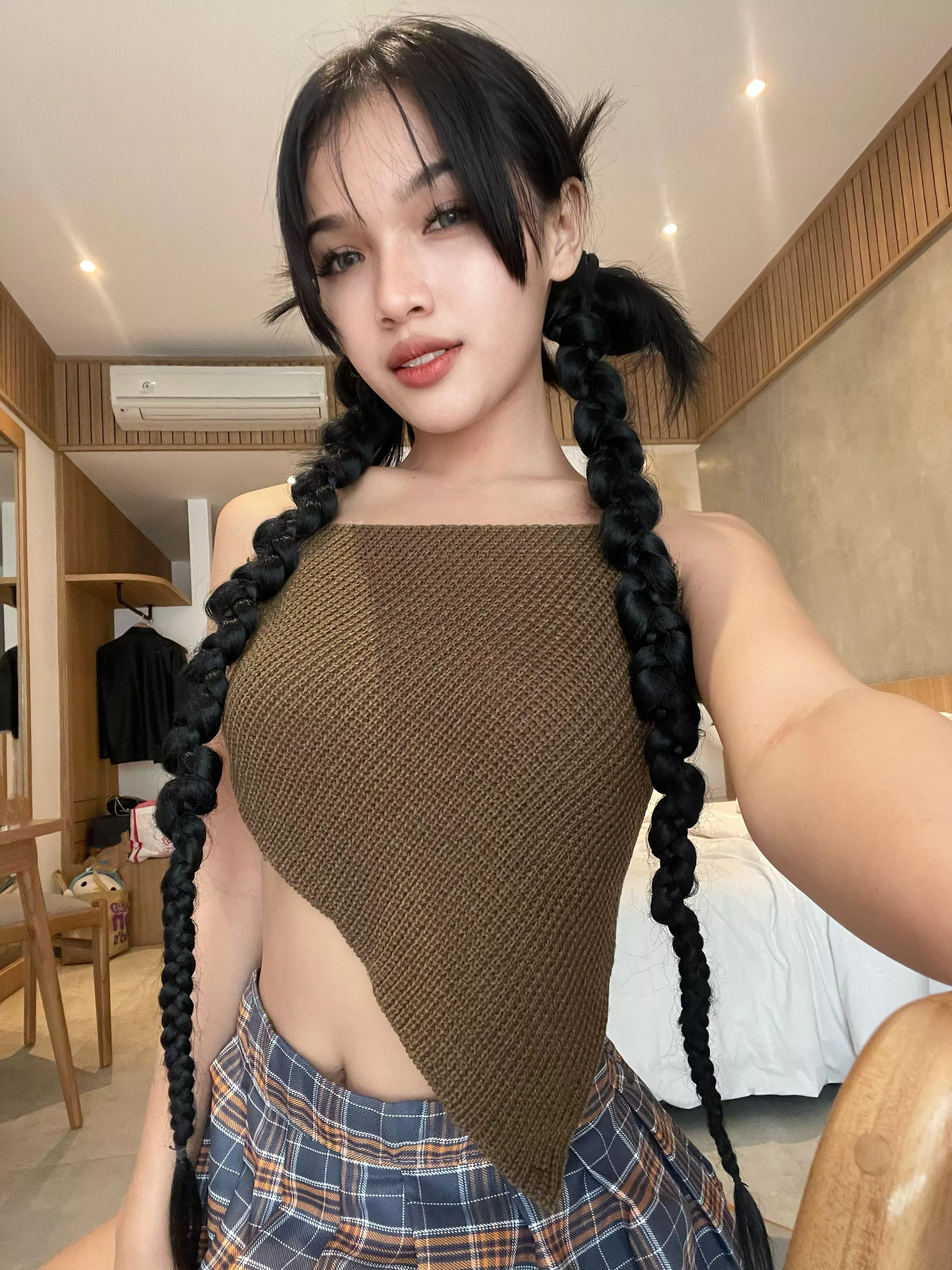 Tring out some fun and crazy hairstyles