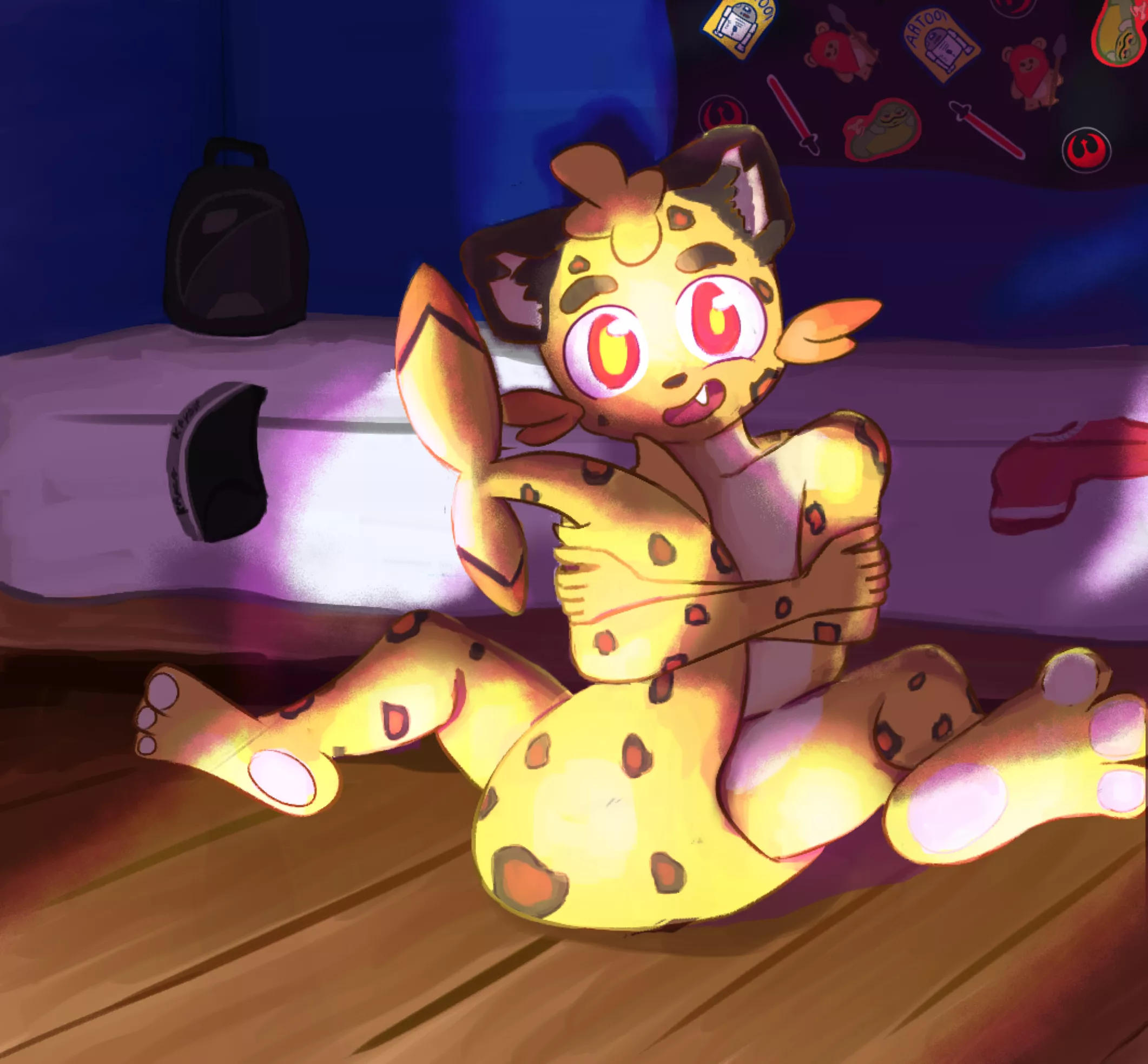 What was he doing? (Only wrong answers) - Art by me-