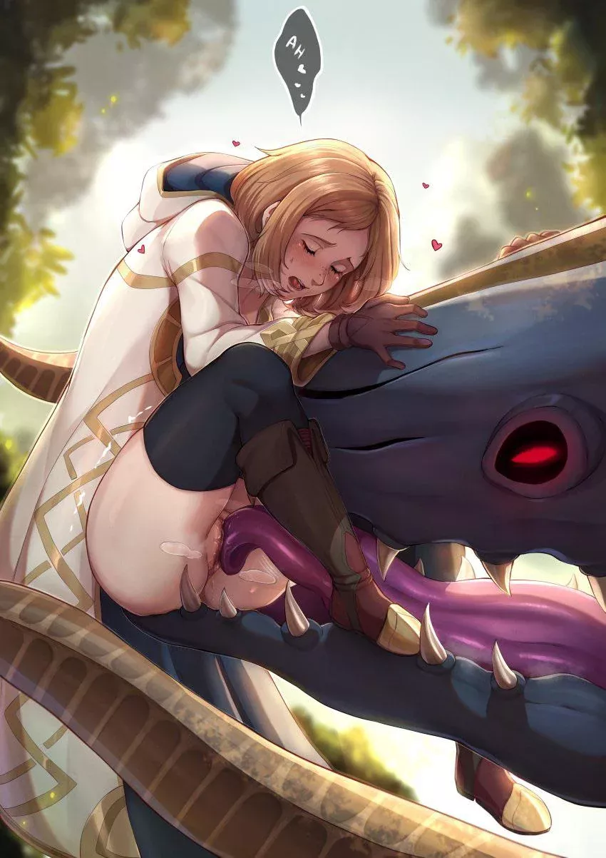 would you like a monster tongue service? (evomanaphy)