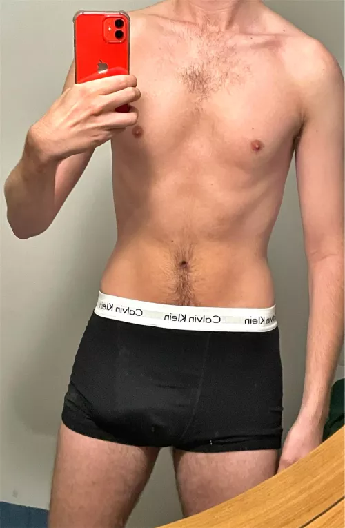 [20] like my Calvin’s?