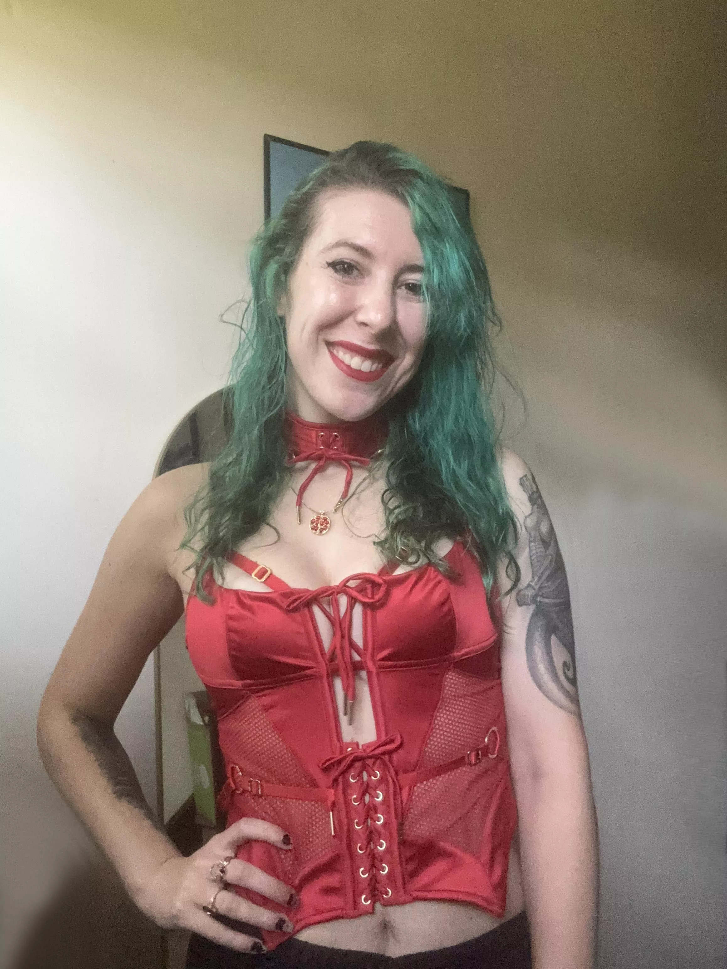 All dressed for the weekend