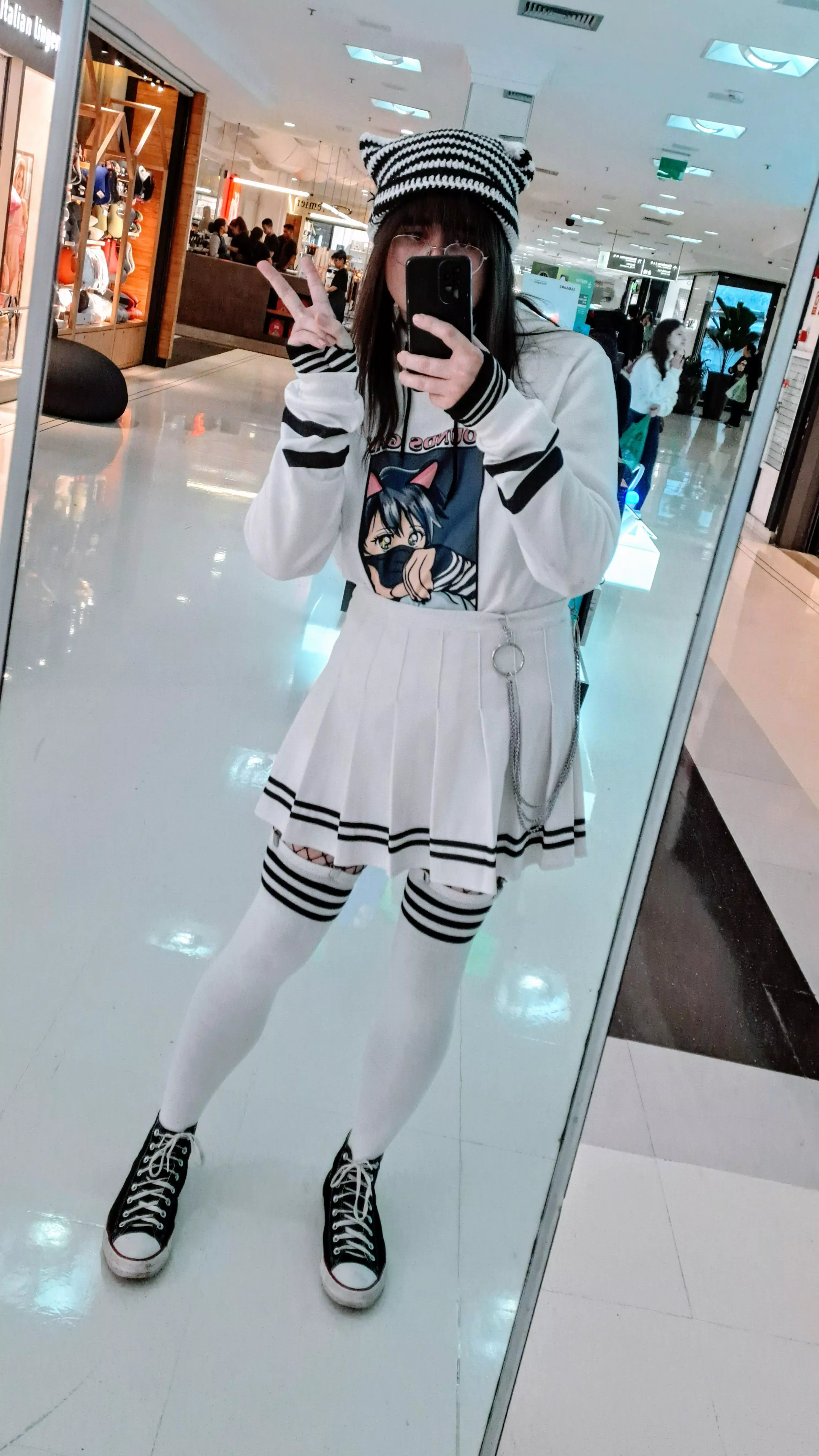 Black and white and stripes and so on