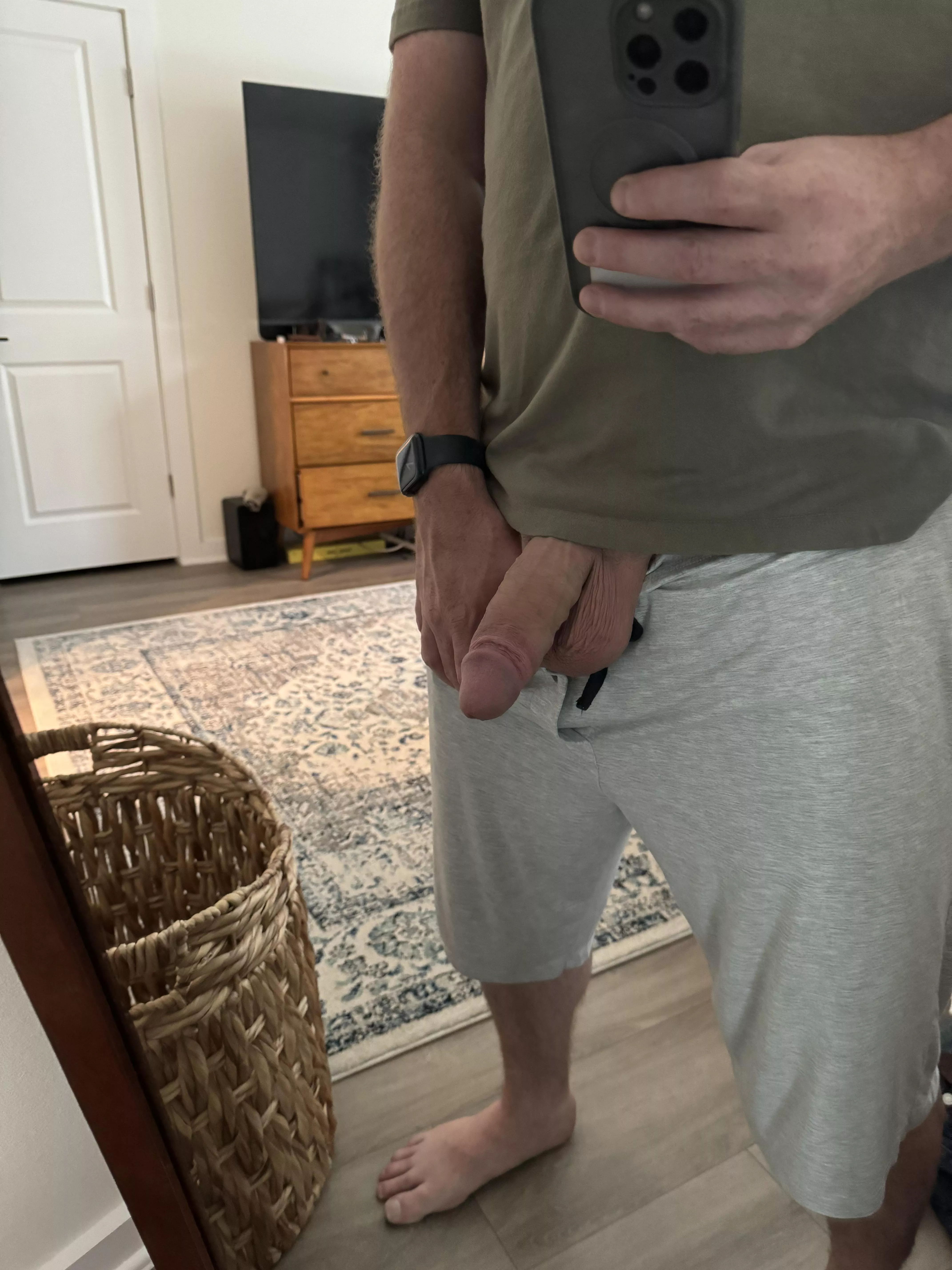 Cleaning but took a little break. Locked the door so the kids don’t barge in [43]