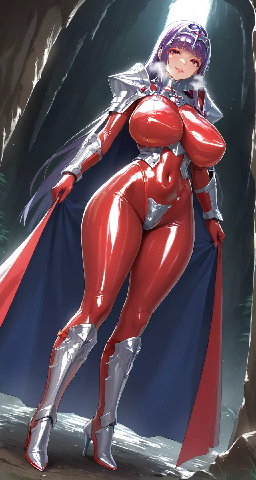 Crimson Latex Knight 