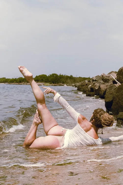 How to get lucky in the beach 
