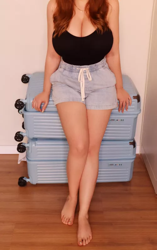 I know it’s a lot of luggage, but have you seen how big my bras are?