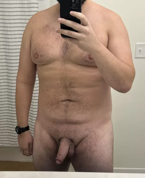 Just a regular chubby guy on a Friday 