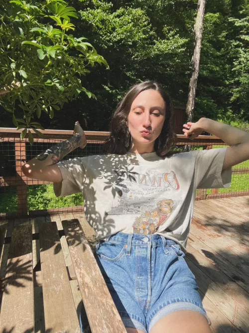 just feeling a bit goofy