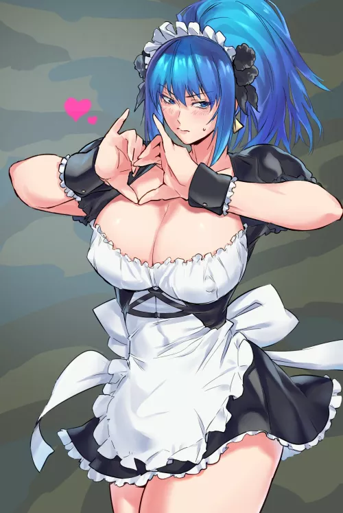 Maid Leona from KOF