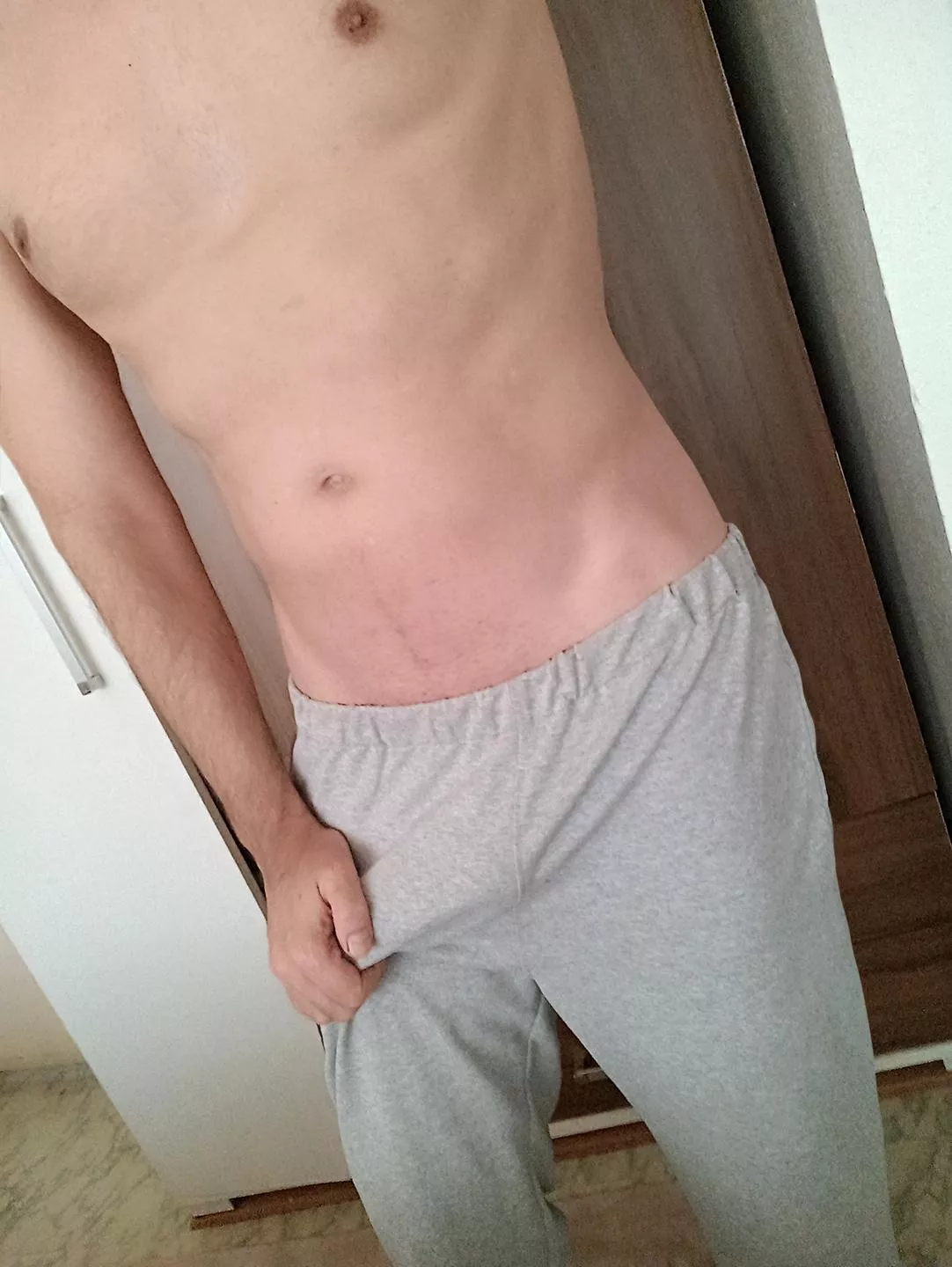 my dick is getting hard today, are horny friends like me here, let's have a dick fight 😉