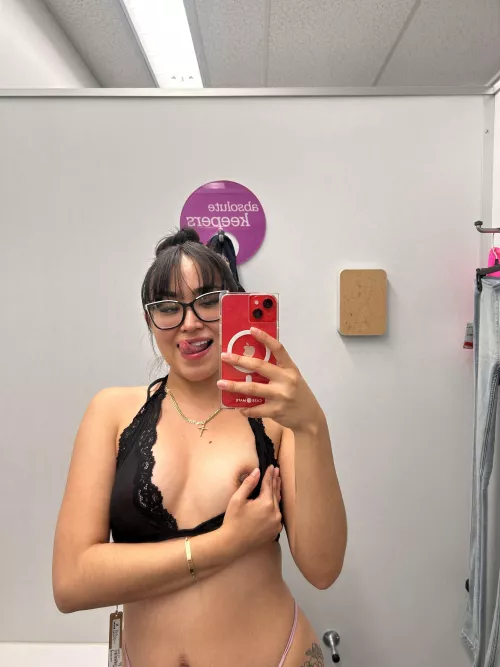 Naughty in the fitting room