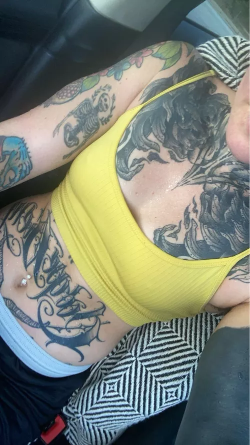 Nothing like a long run on a hot ass day 🌞