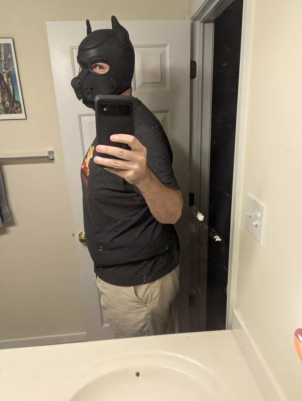 Pup is kind of  feeling himself this Sunday. 