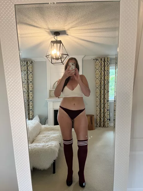 Ready for the BBQ...think the other wives will approve 