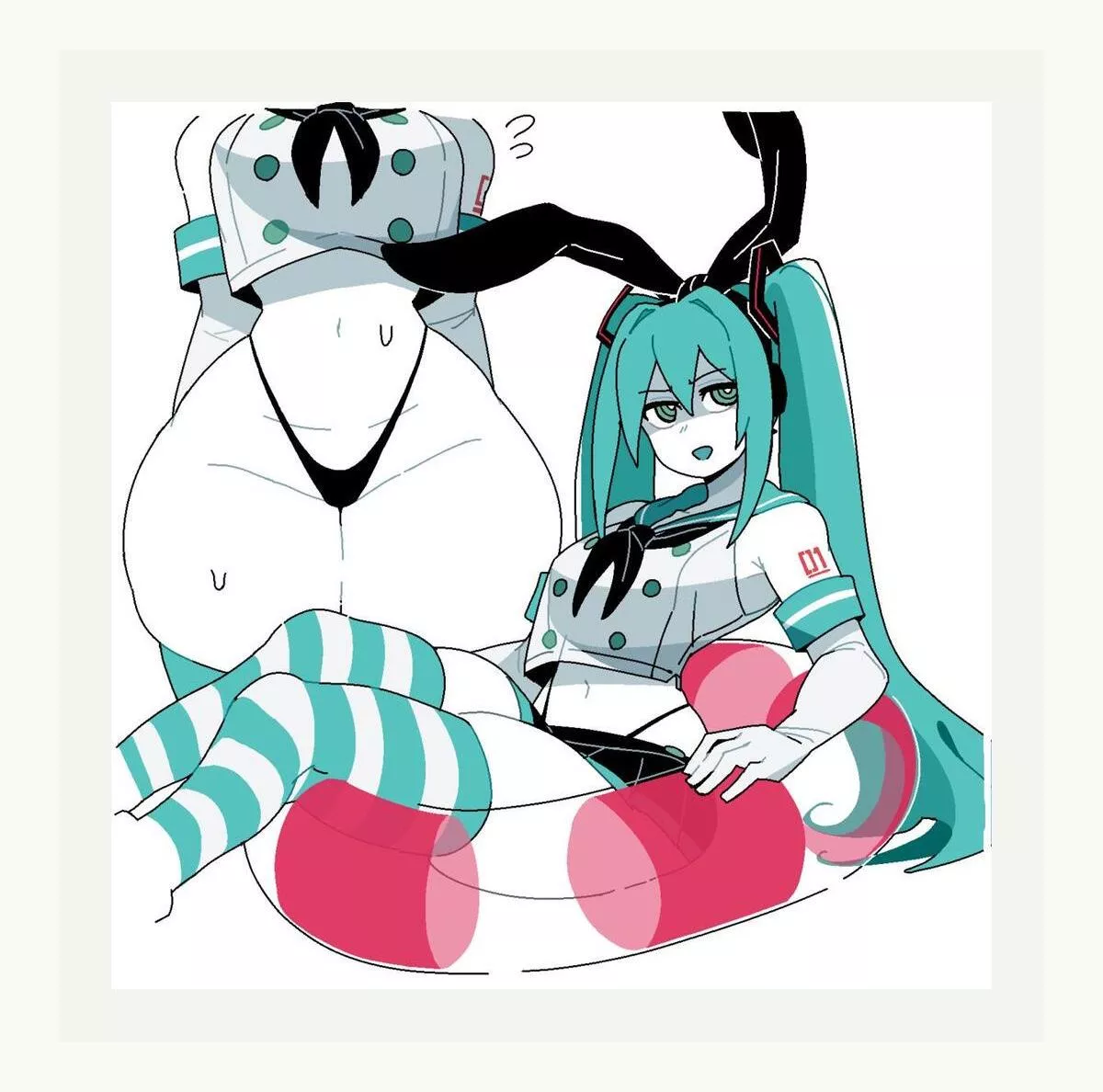 Shimakaze Miku, or Shimikukaze tot short (Dizzyspells)