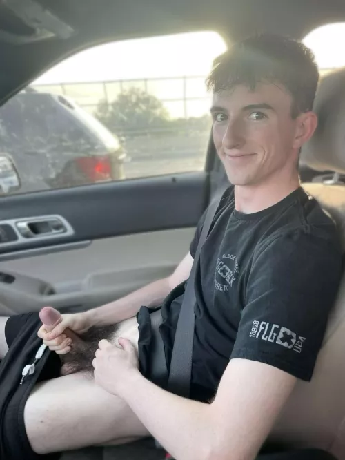 The face you make when a trucker catches you jerking off… 😳