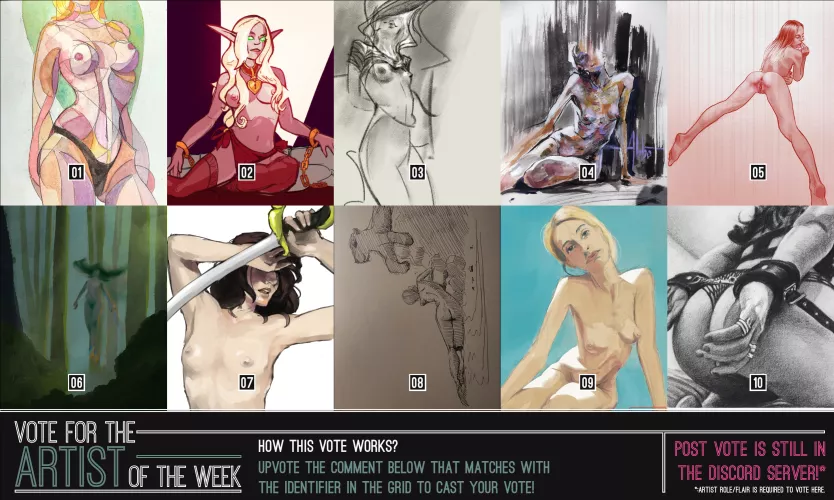 ¡¡Vote for the Artwork & Post of the week!!