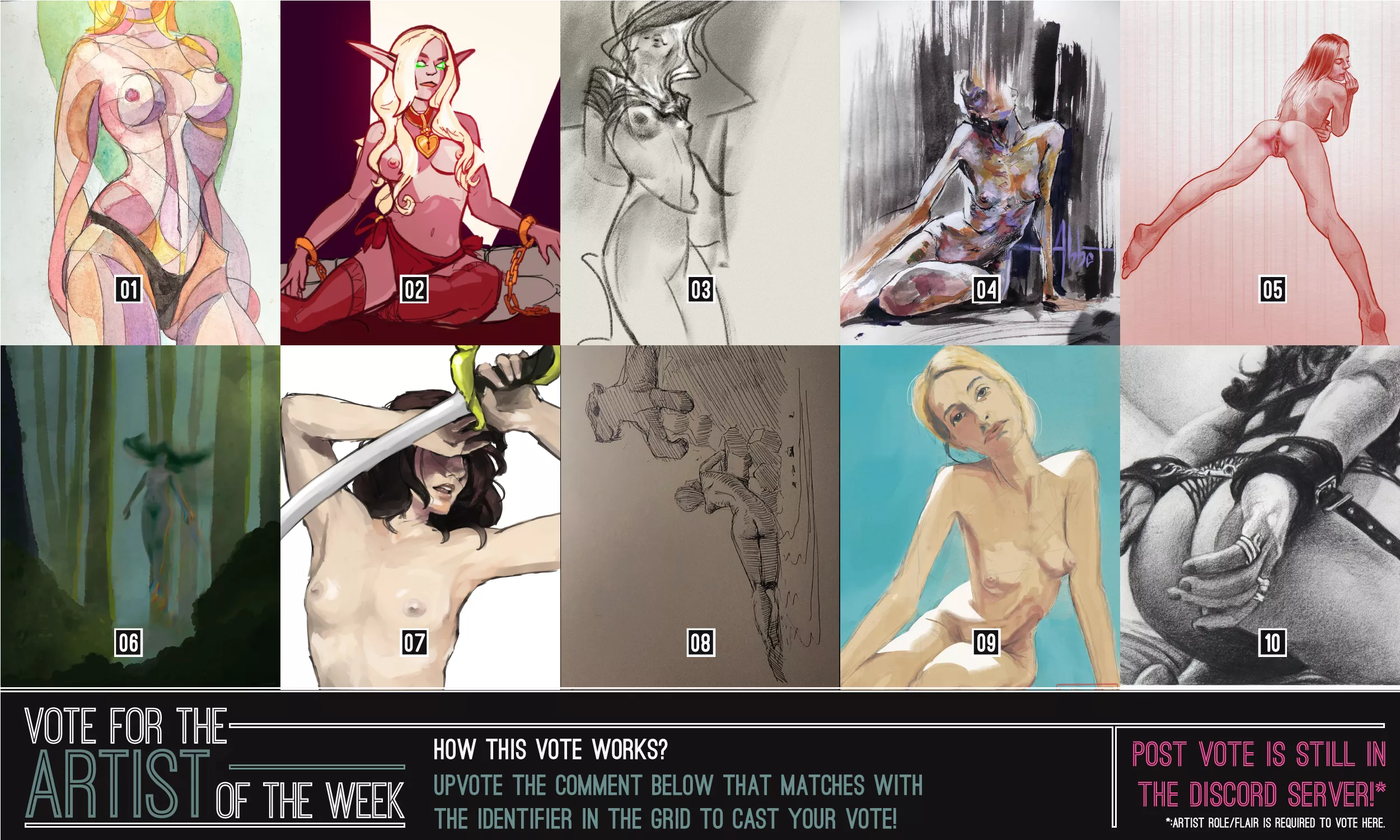 ¡¡Vote for the Artwork & Post of the week!!