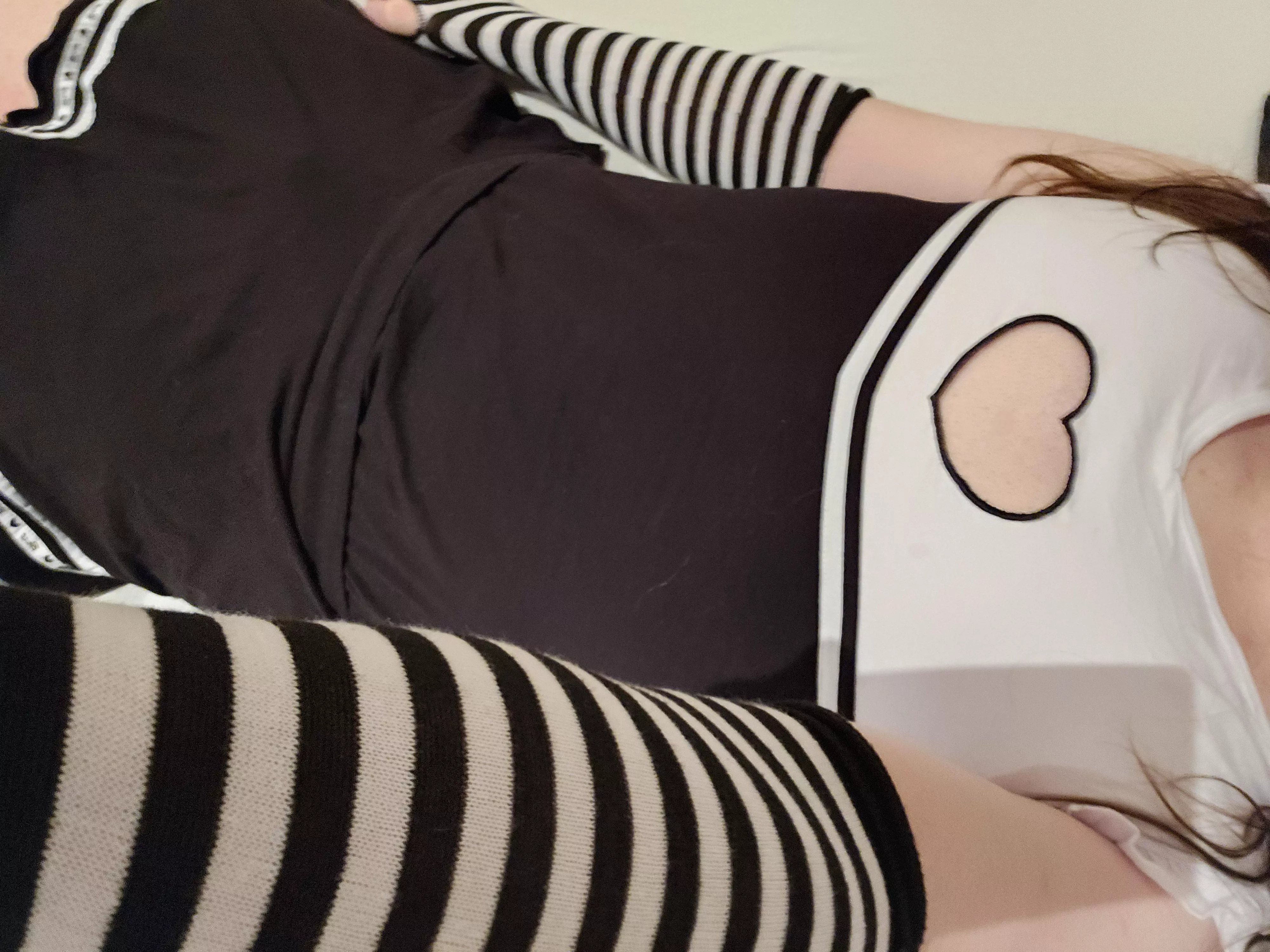 Wearing my first outfit after a few months again