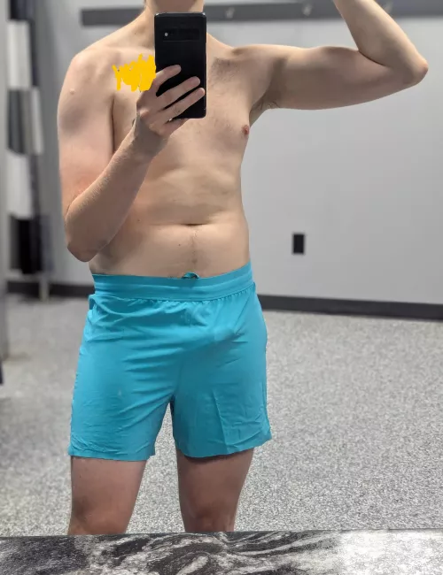 About to hit the showers 