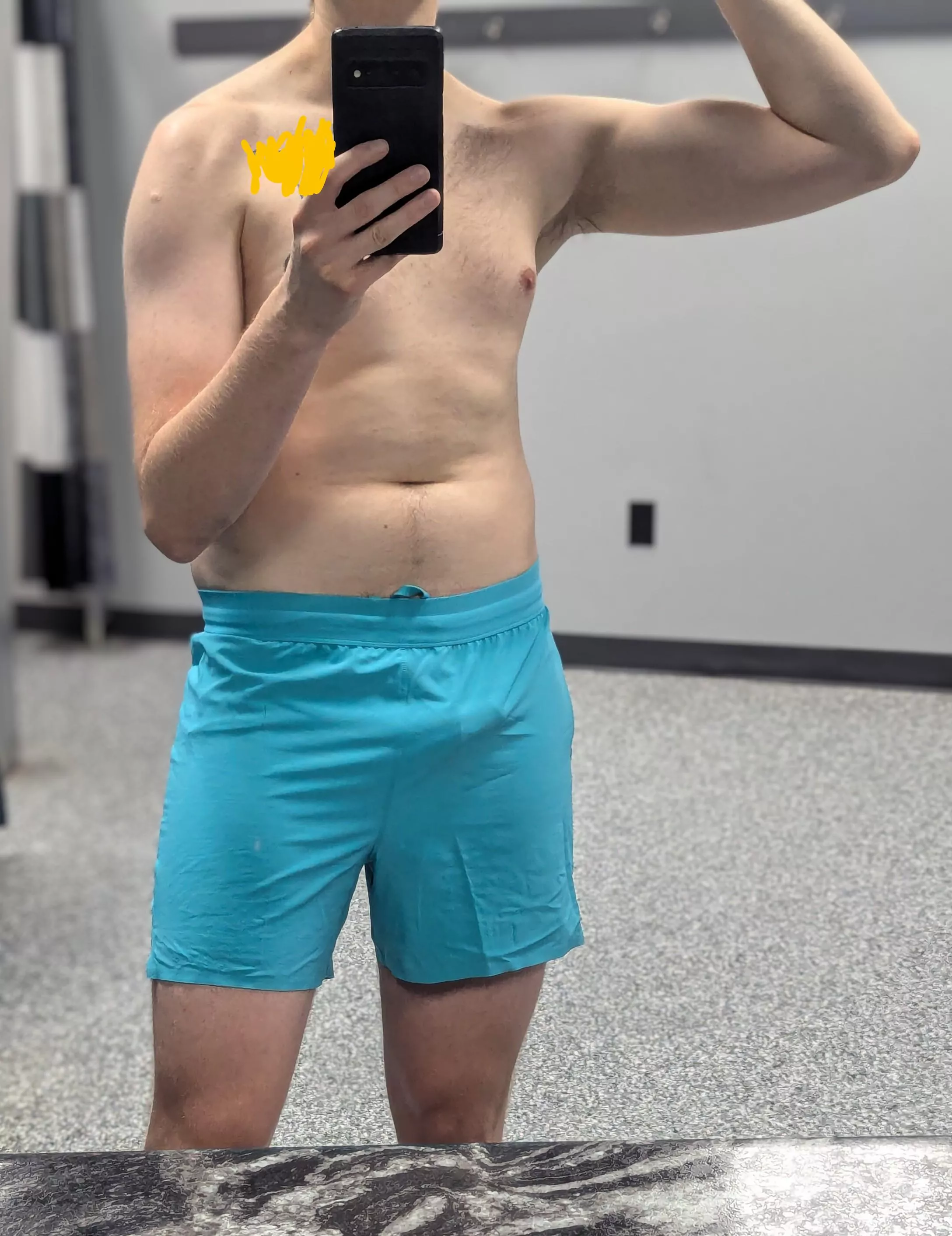 About to hit the showers 