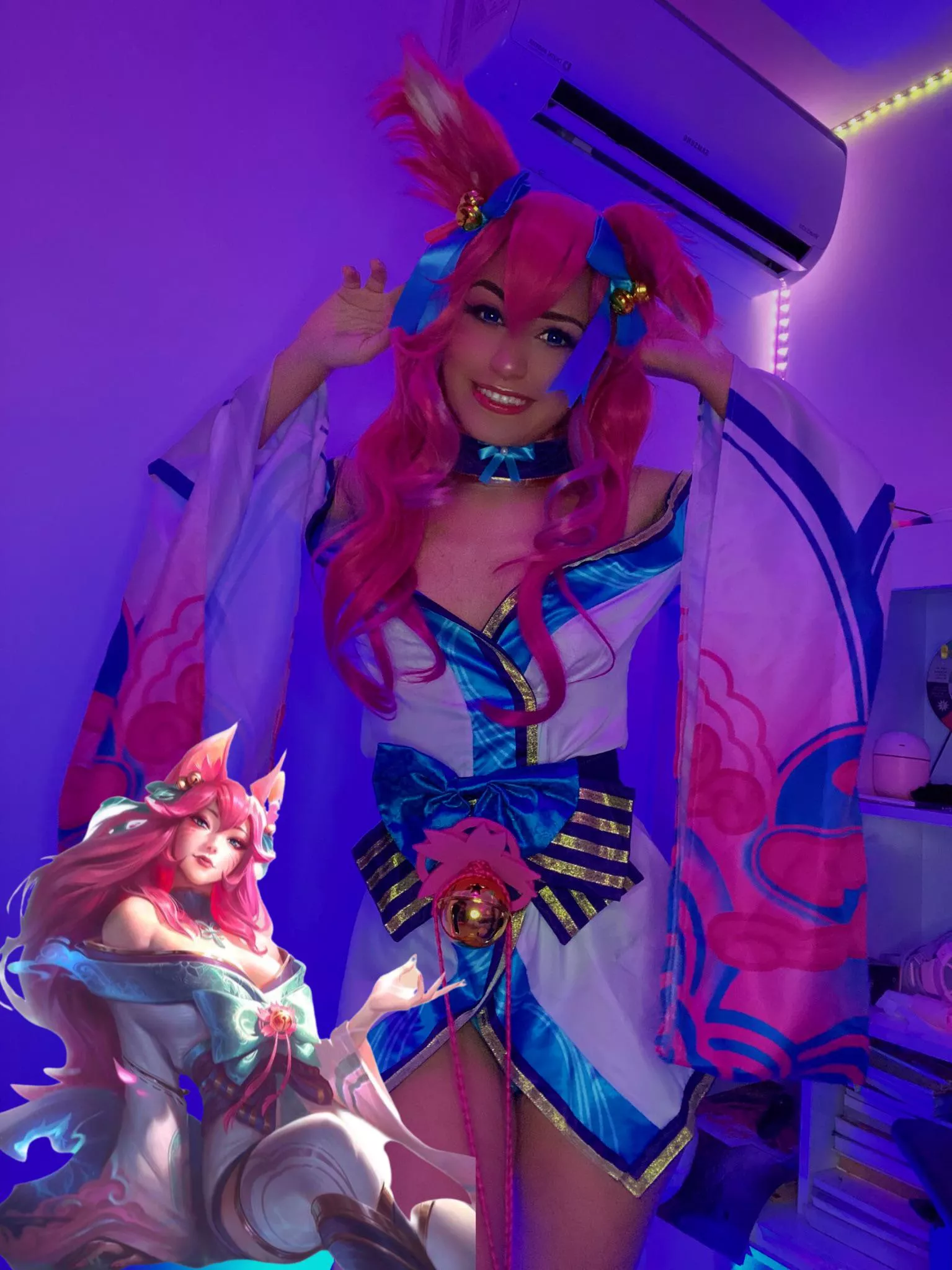 Ahri from League of Legends (by BatCayra)