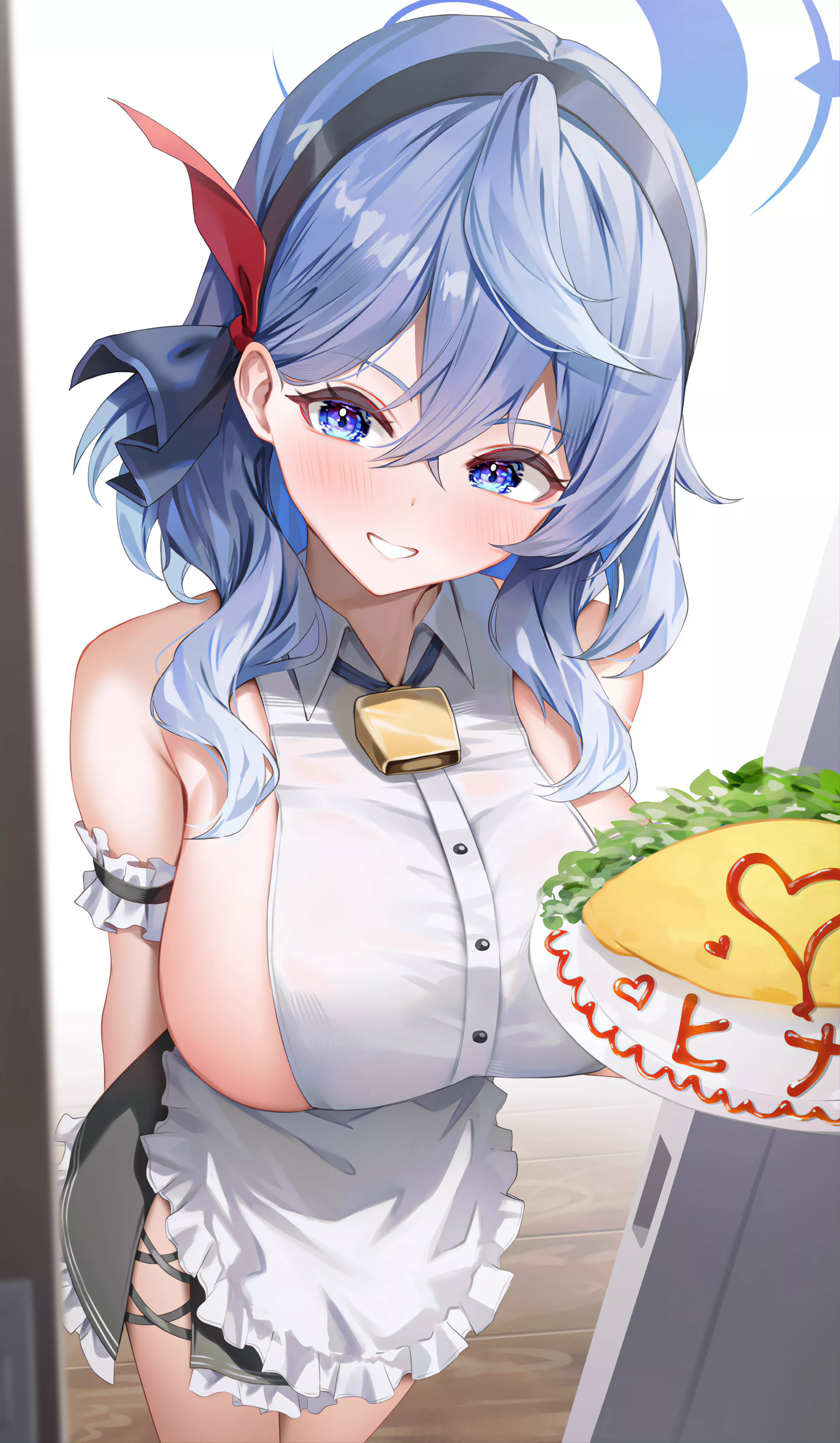 Ako serving omurice