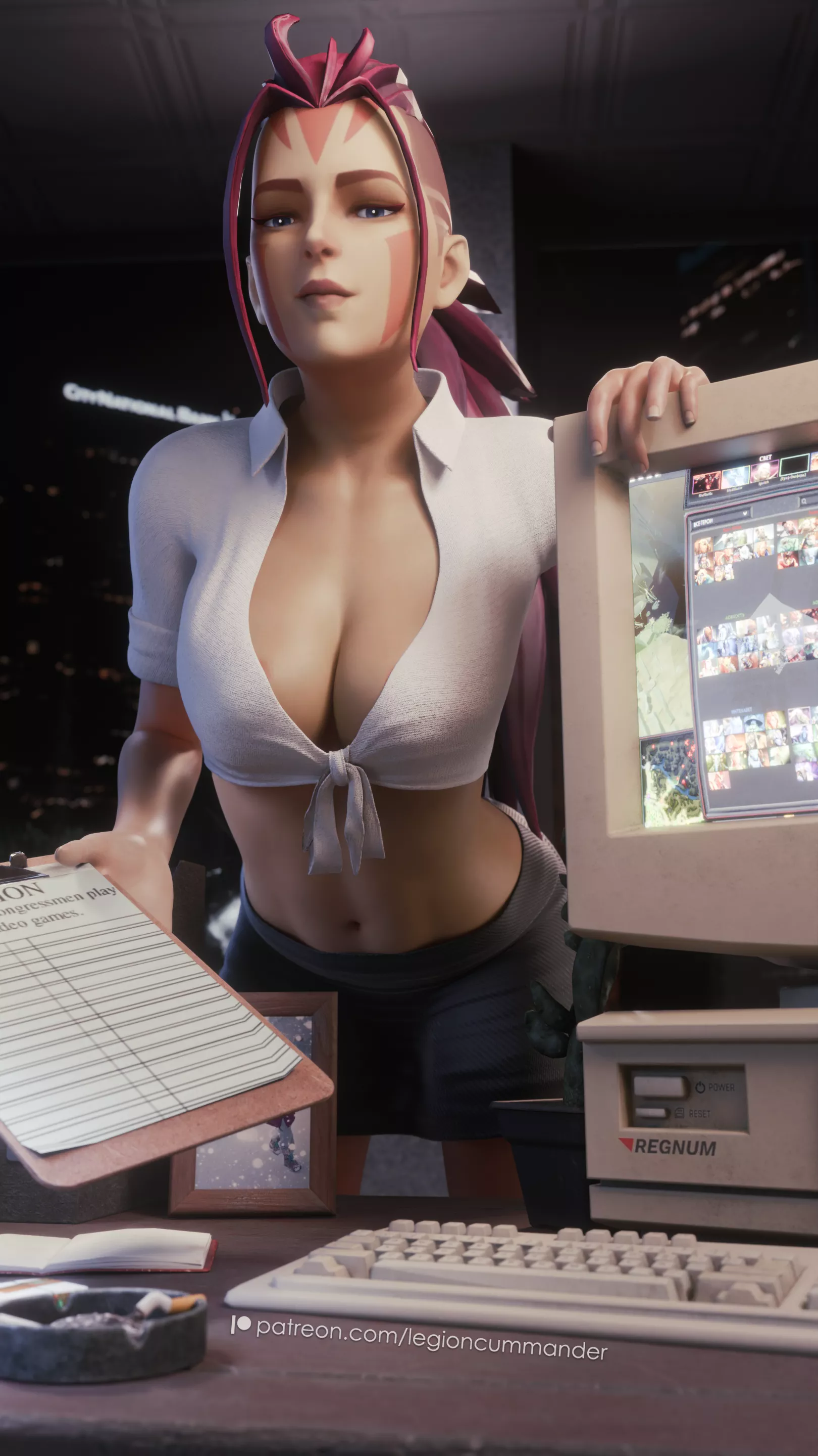 AM in the office [Dota 2] (legioncummander)