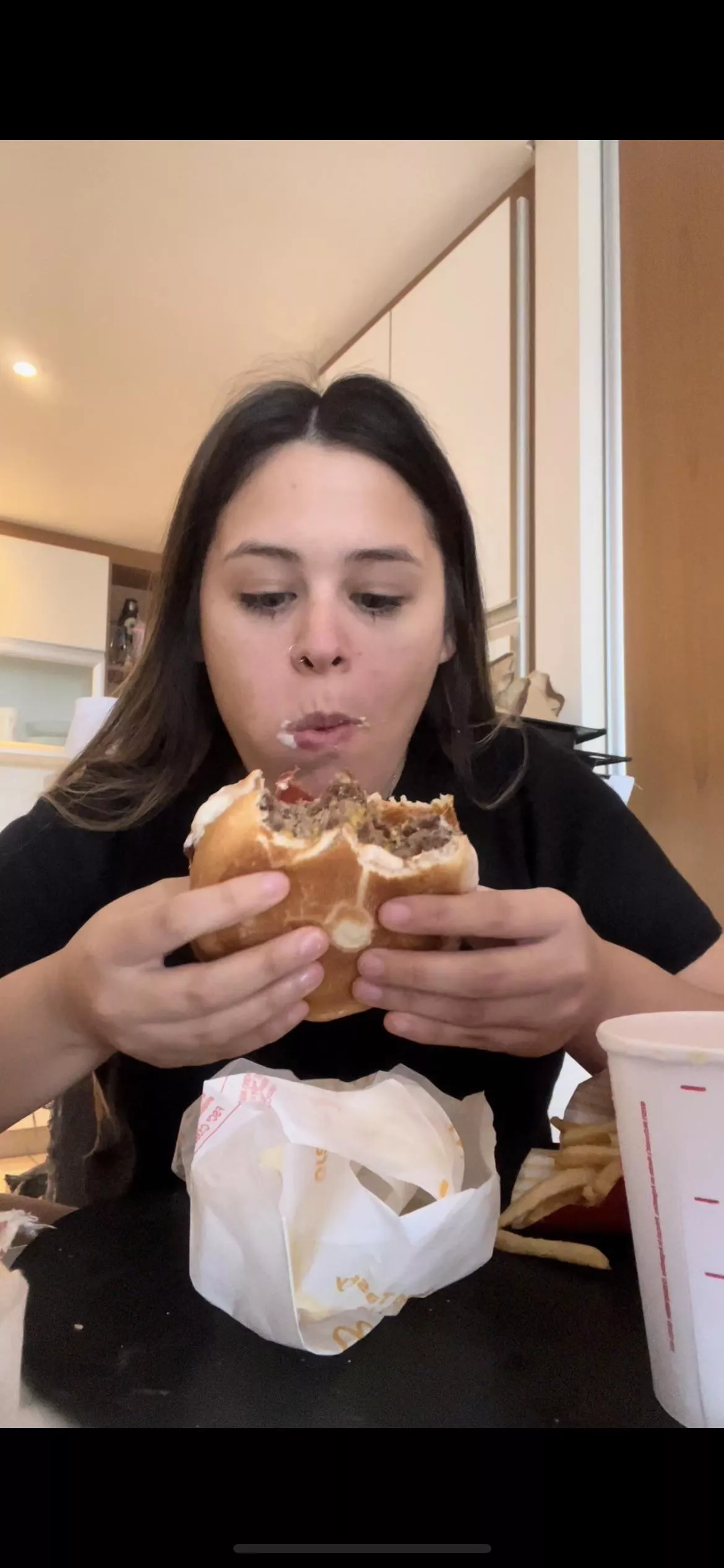 Are you ready? I really like hamburgers 