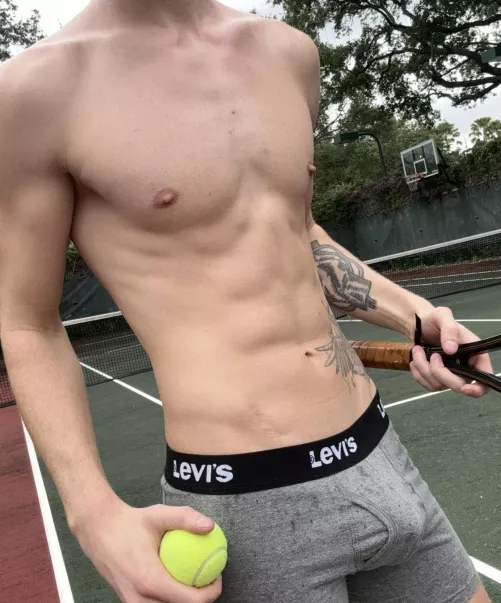 Be my tennis partner