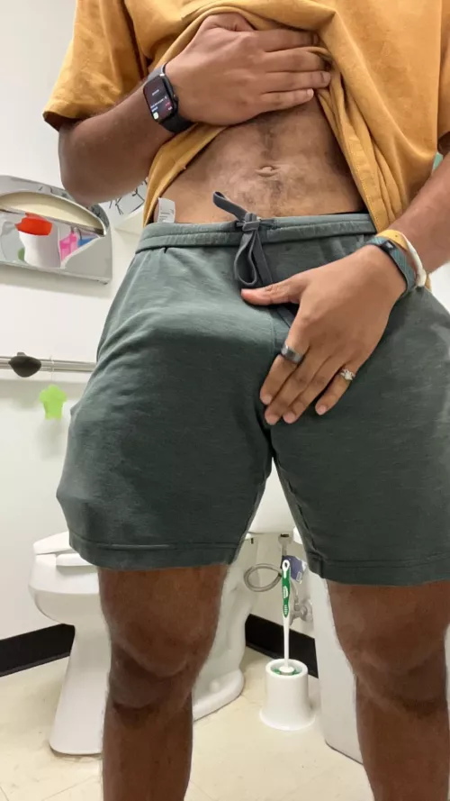 Going to be “hard” to hide this at work today…