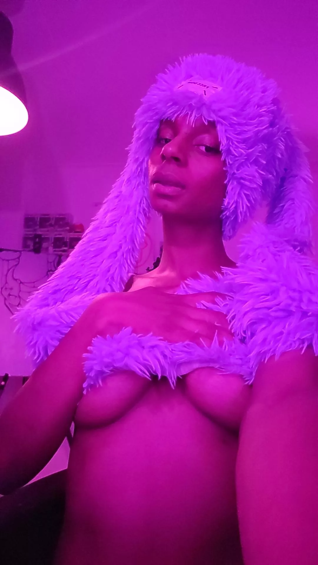 I love my floppy bunny ear hat 