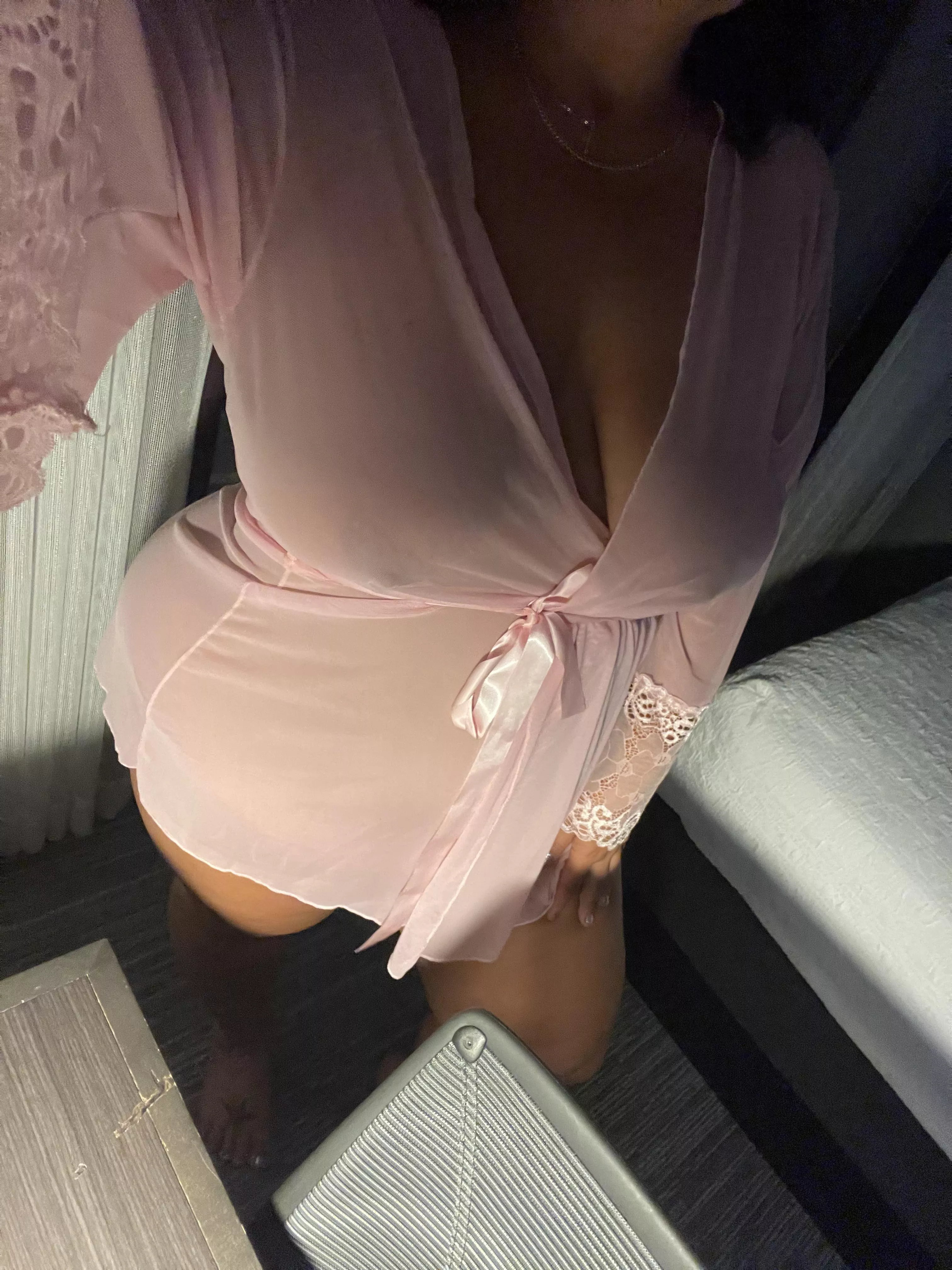 I love sheer robes with nothing else on 