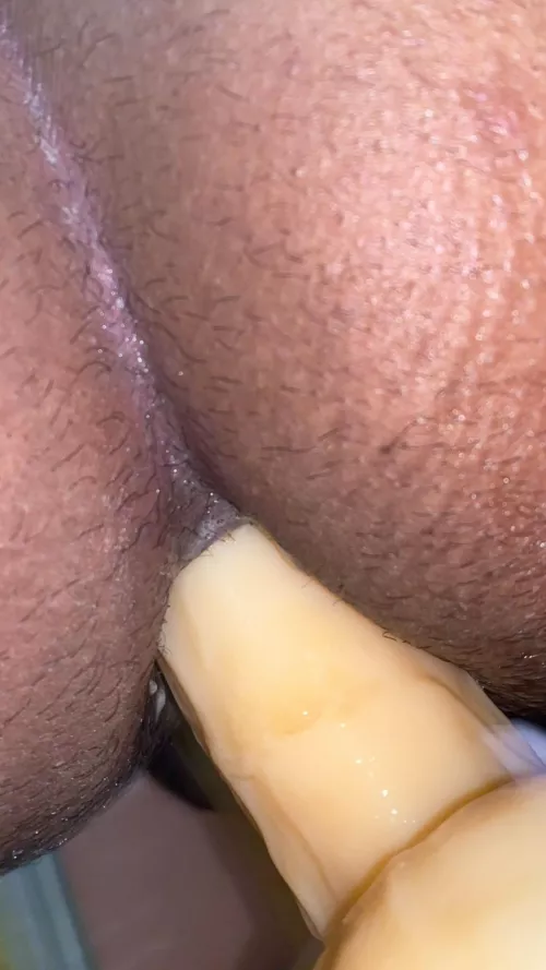 I love stretching out my boy pussy 🤤