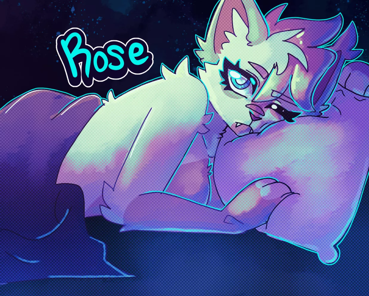 Just another lonely night (Art by me)