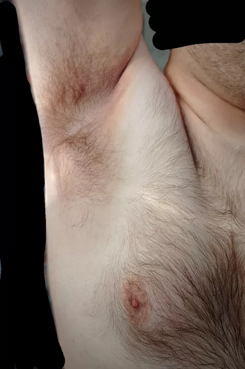 Just before hopping to the shower 