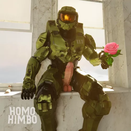 Master Chief's feeling romantical 🌹😈
