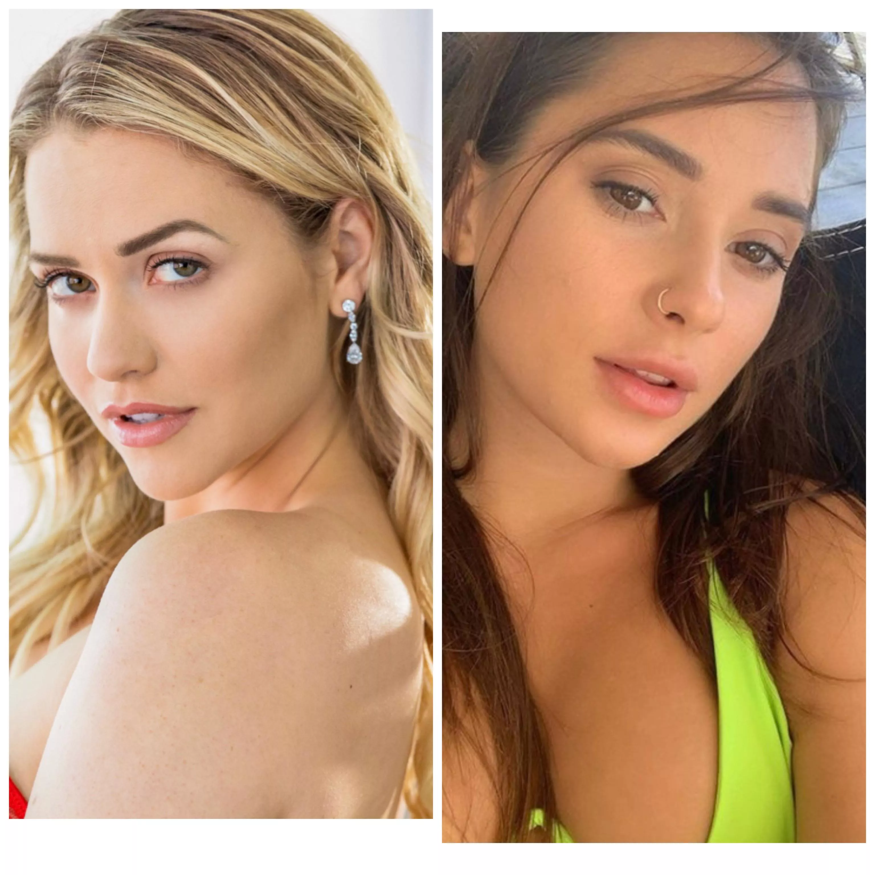 [Mia Malkova] vs. [Lyia Silver] prettier?now this is hard