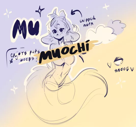 Muu’s new ref ! ask her anything !! (Art by me)
