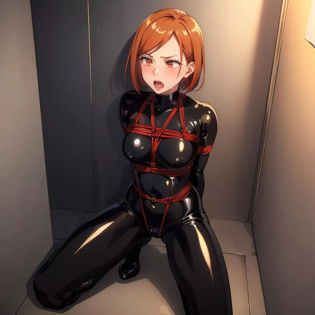 Nobara can't escape~ 😏