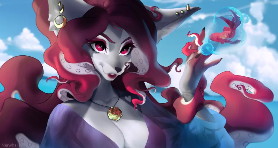 Octopus girl (Narwhal_Iv)