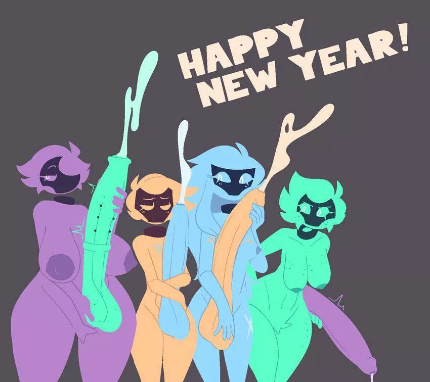 Popping “bottles” for the new year (Welwraith)