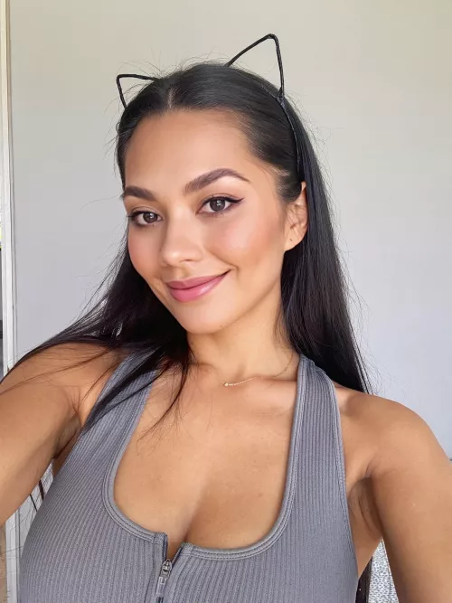 Sense of joy expressed without bra