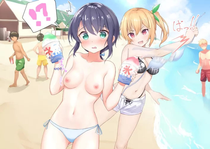 Suns out boobs out!