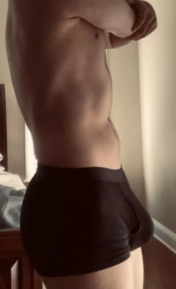 Trying on some MeUndies 