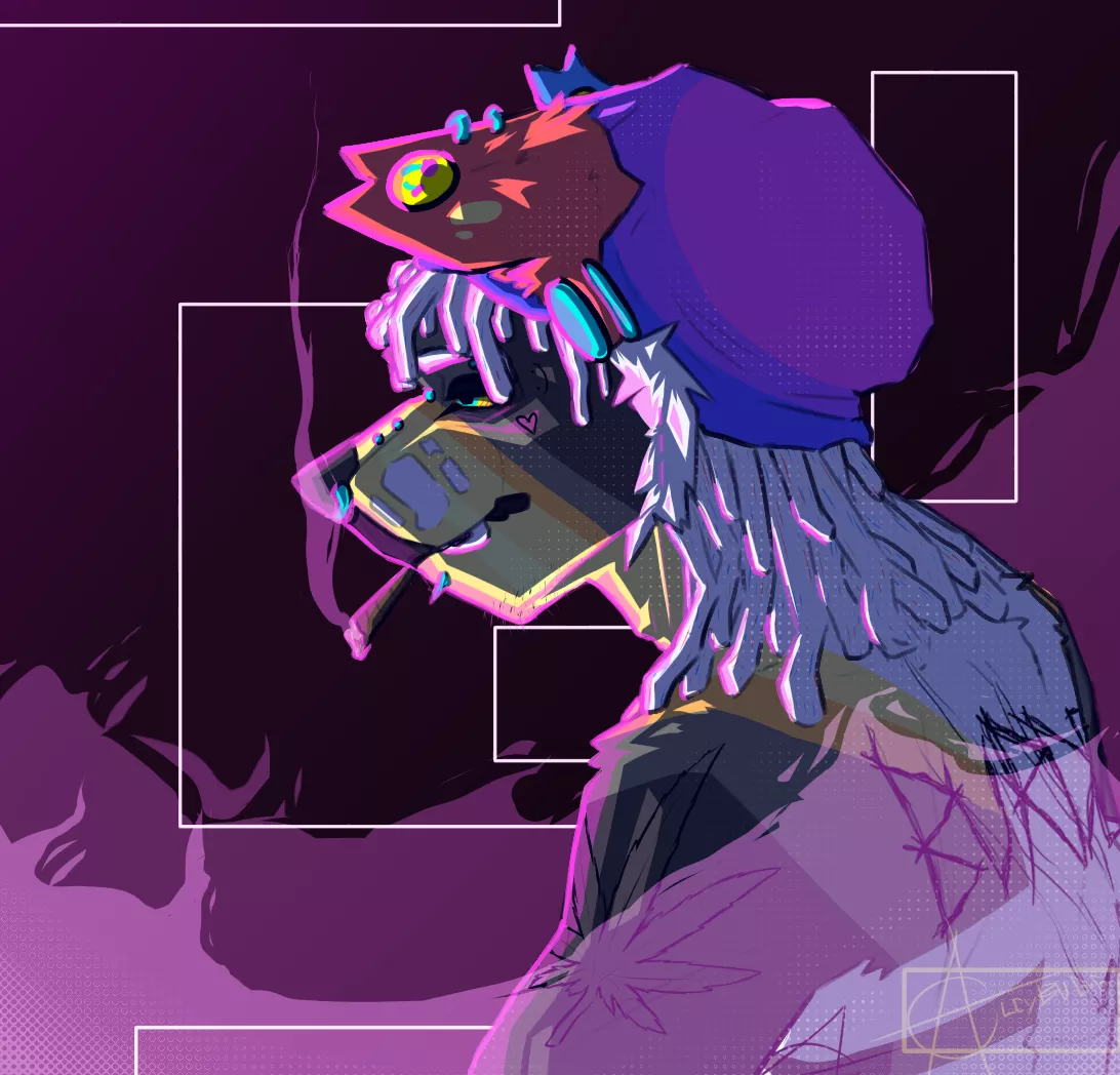 What's some inspiration behind your sona's(or oc's) design?