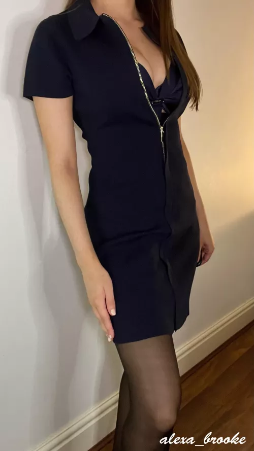 Would this outfit distract you at work? 