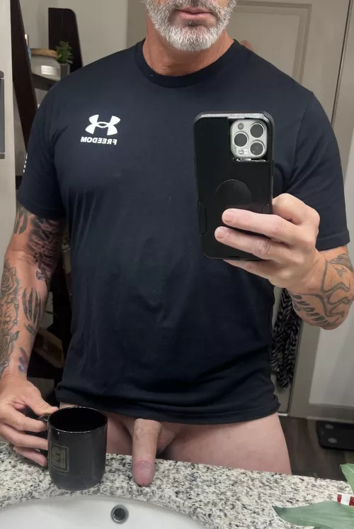 Anyone need cock and coffee?