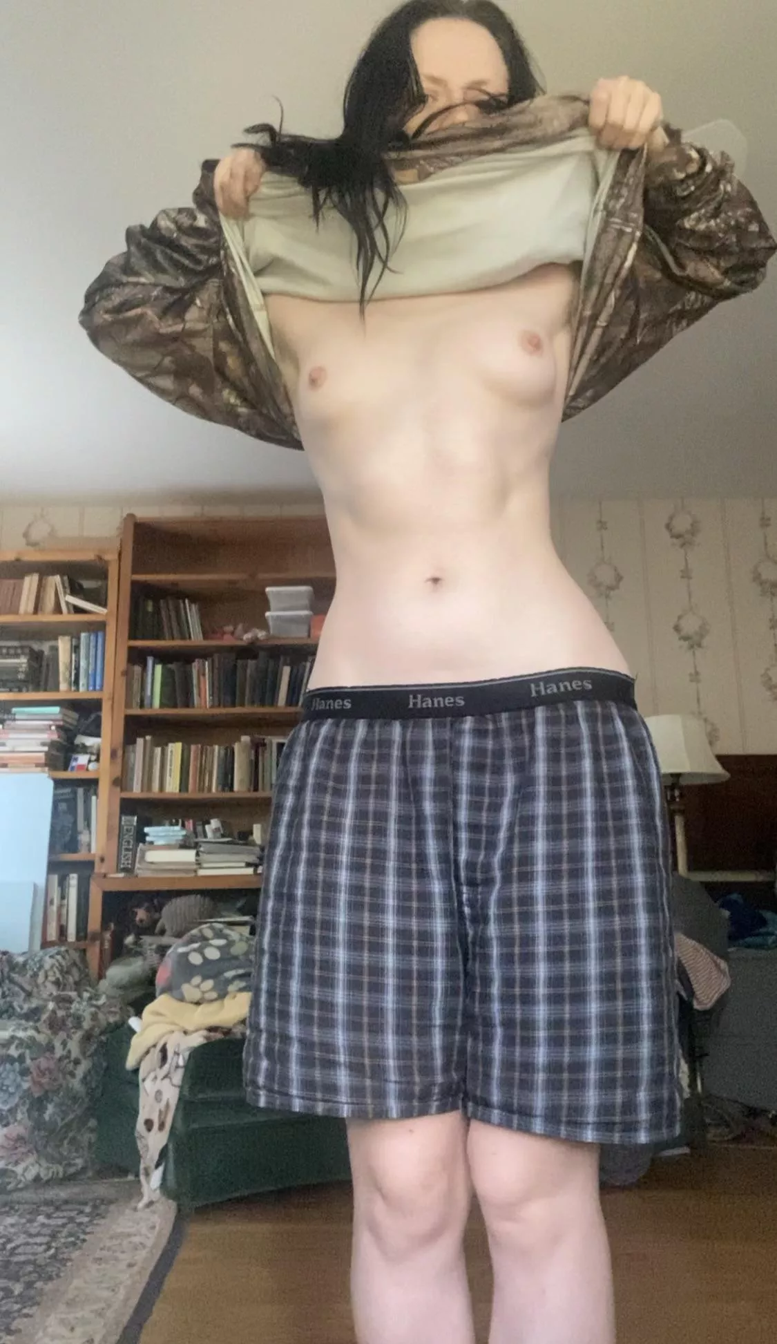 gm from me and my tiny tits 